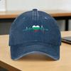 Baseballkappe Vintage Bulgarien Flagge Herzschlag Sommer Yk Niedlich Trucker-Kappe Unisex Teens Individuell DIY Rock Hohe Qualität Baseballkappe