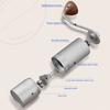 Manual Coffee Grinder - Stepless Adjustable Settings Portable Hand Coffee Mill with CNC Stainless