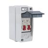 Scatola di derivazione impermeabile per esterni SG Interruttore automatico per circuito di alimentazione MCB Tipo C a 2 vie AC 230V 400V