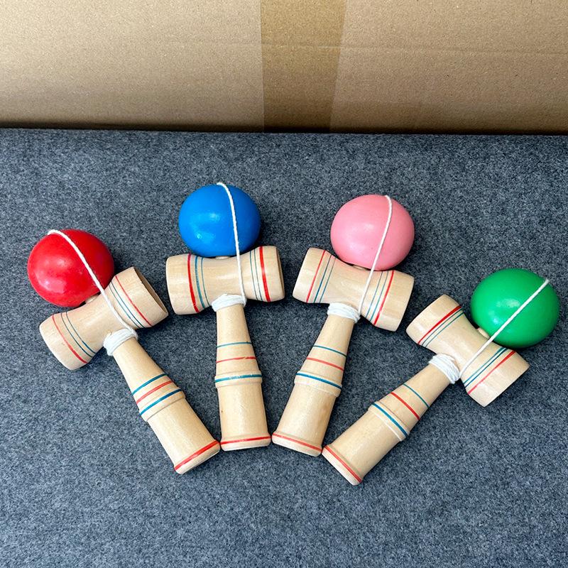Kendama Jade Sword - Traditional Japanese Skill Toy for Beginners and Children