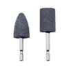 2Pcs Grinding Head Hexagonal Shank Grinding Wheel Sharpening Head Portable Grinding Drill Tool For Metal Machinery