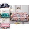 Luxurious Stretchable Slipcover With Geometric Design For 1-4 Seater Sofas Perfect Fit