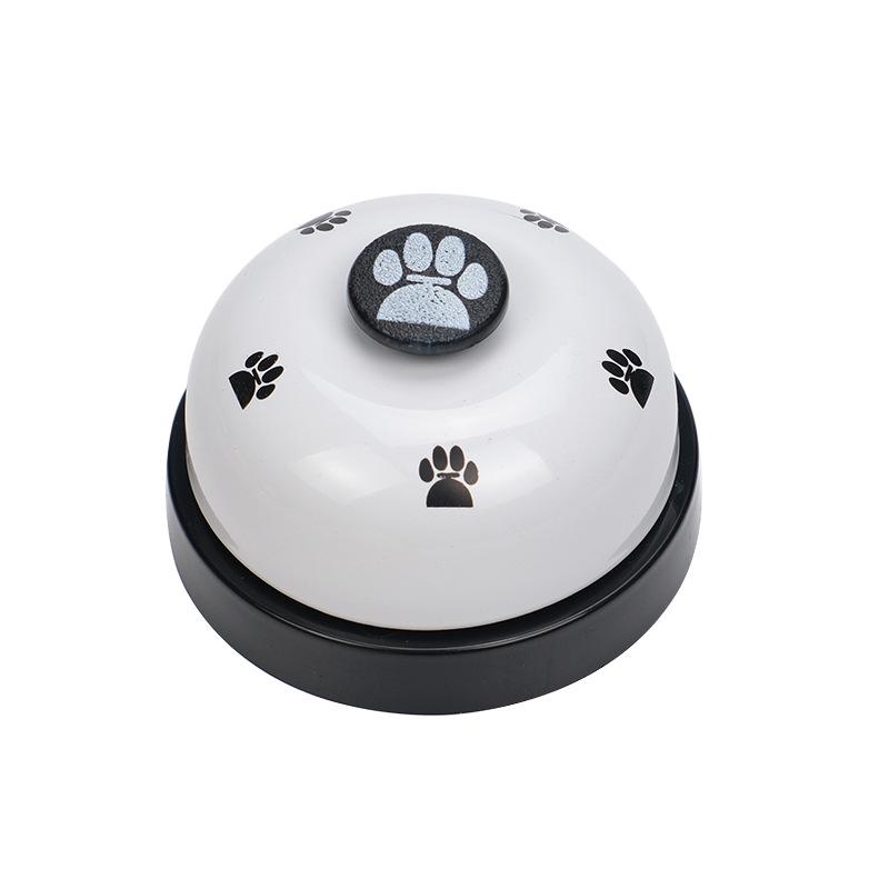 Cat Paw Bell Toy - Footprint Mirror, Silver Table Game with Hand Clap Summon for Pets