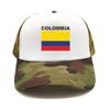 Colombia Flag Trucker Cap Summer Unisex Cool Hat Baseball Cap Unisex Outdoor Mesh Net Caps