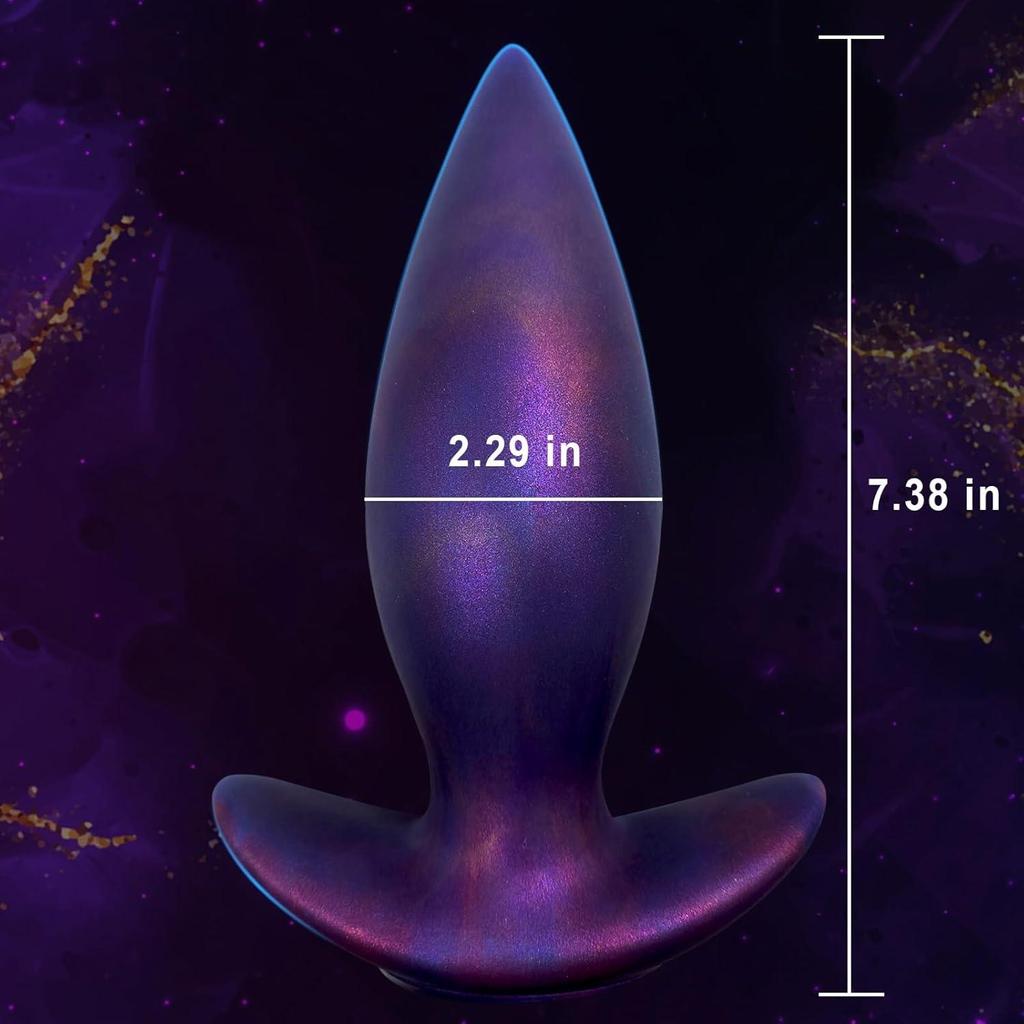 Realistic Large Anal Plugs Liquid Silicone Butt Plug,Soft Anal Super Big Anal Butt Plugs Anal Dildo for Women Men Dilator Anal Stretcher