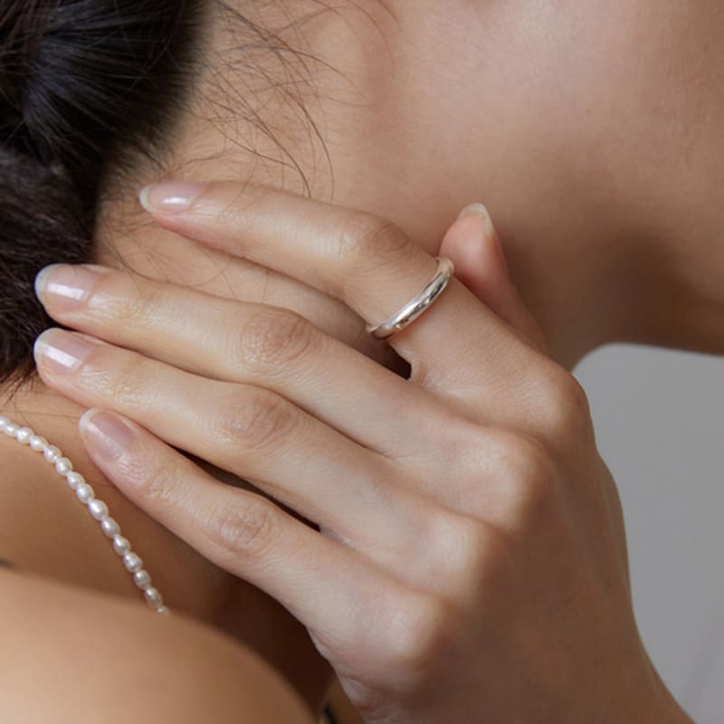 TATIANA (Silver 925) Star Pattern Daily Ring CR1826