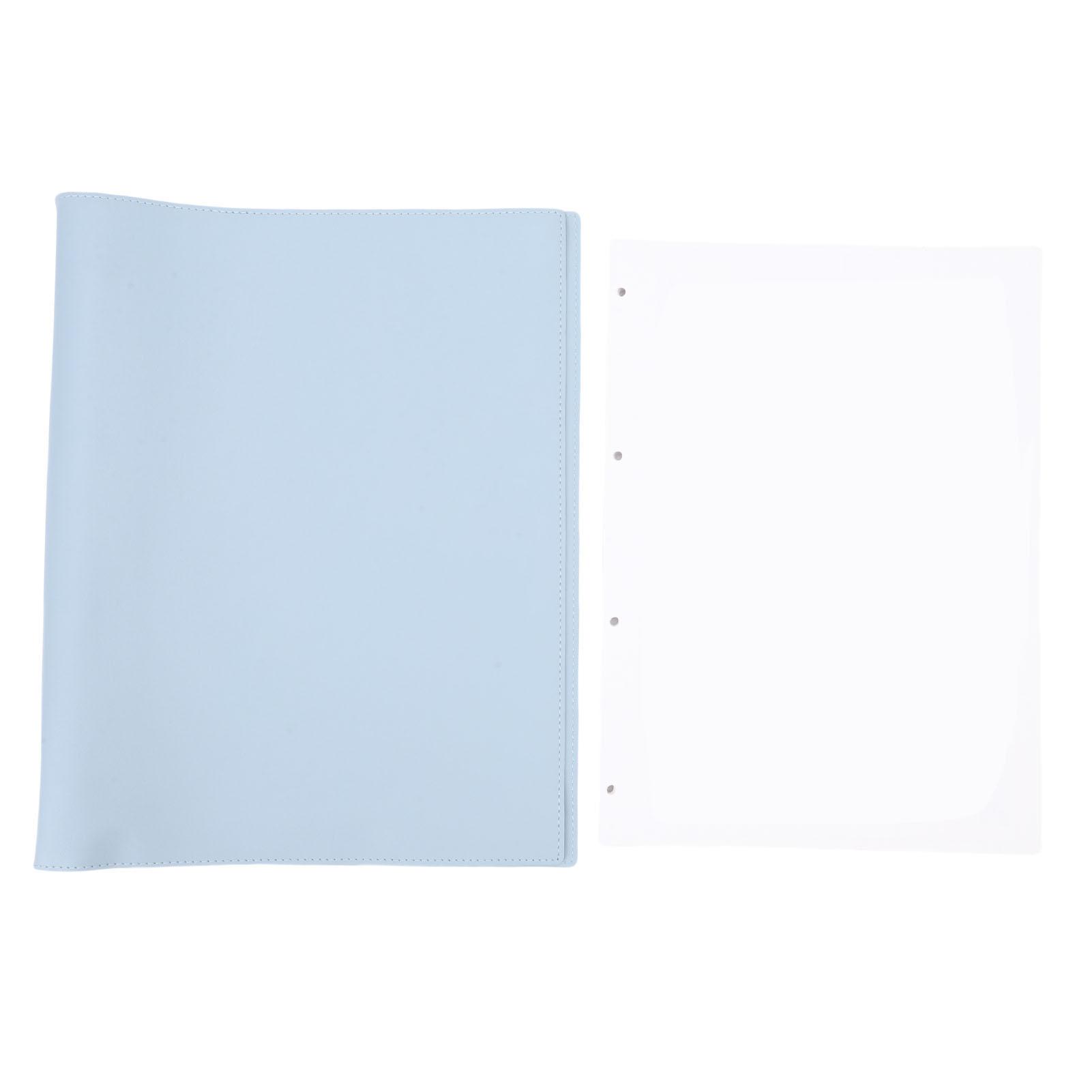 

A4 Binder Notebook Waterproofing PU Leather Refillable Binder Planner for Mind Mapping Study Working School