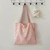 4 New Sweet Cartoon Bear Embossed Shoulder Bag Double Shopping Bag Cute Student Casual Armpit Bag