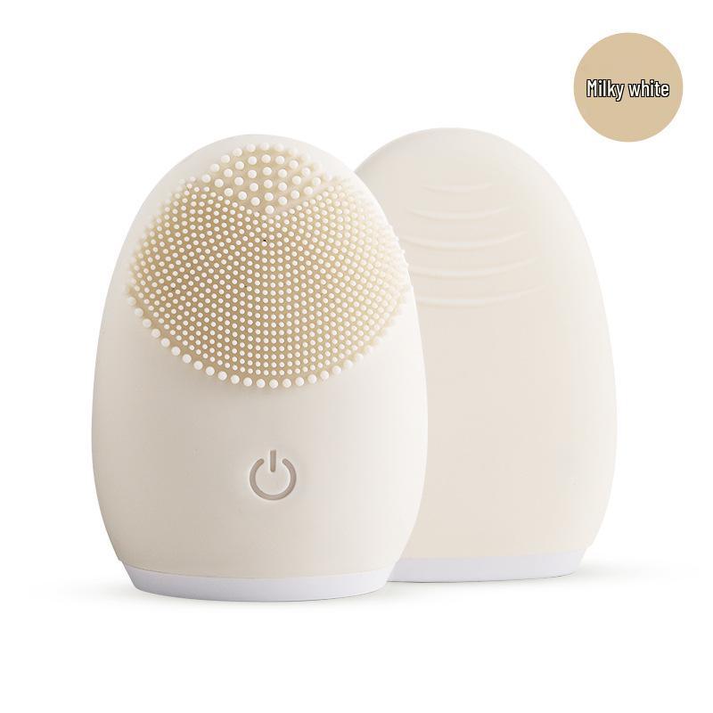 Electric Soft Silicone Facial Cleansing Brush and Makeup Remover