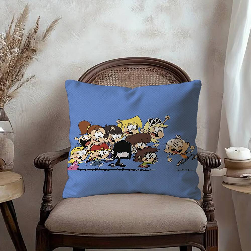 T-The Loud House pillow cover sofa cushion cover home room decoration children gift