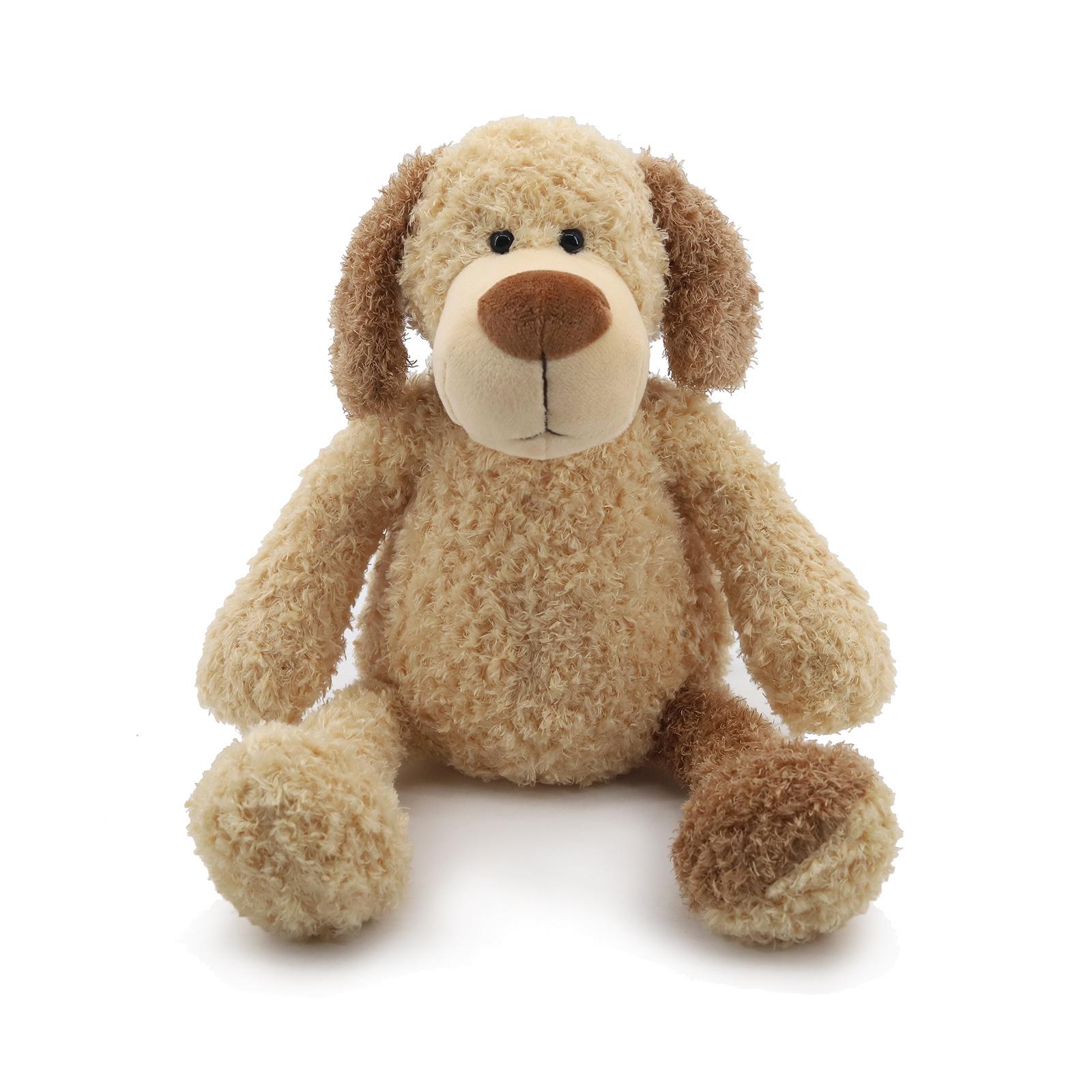 

Yellow Dog Cute Plush Toy: Gentle Travel Companion & Gift 38cm жёлтый