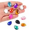 Teardrop Mesh Surface Flat-Bottom Acrylic Rhinestone for DIY Apparel & Jewelry