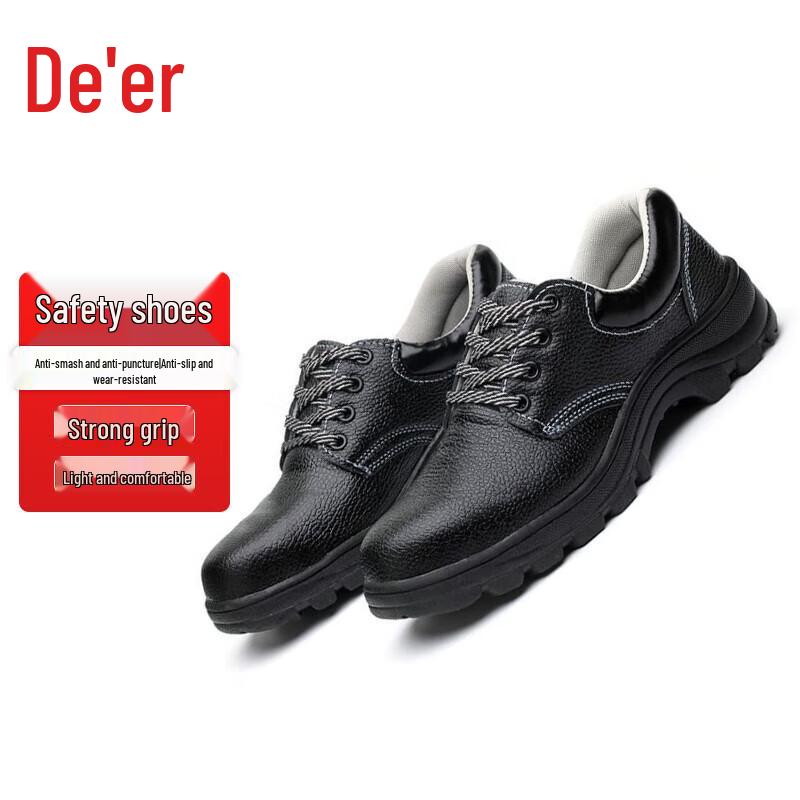 D er Unisex Breathable Anti-Smash Puncture Resistant Safety Work Shoes