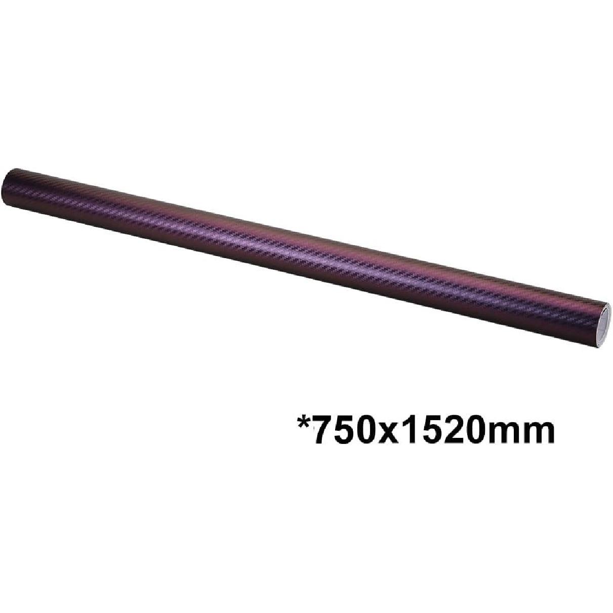 

Purple and Blue Car Chameleon Wrap Auto Carbon Fiber Wrapping Film Vehicle Change Color Sticker Tint Vinyl Air Bubble Free (75cm x 152cm)