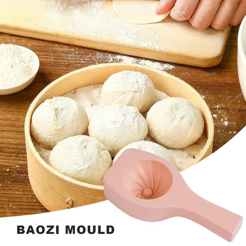 Baozi Mold Baozi Dumpling Maker Non-Stick Steamed Stuffed Bun Tool Baozi Dumpling Molds Chinese Bao Bun Maker For Baking