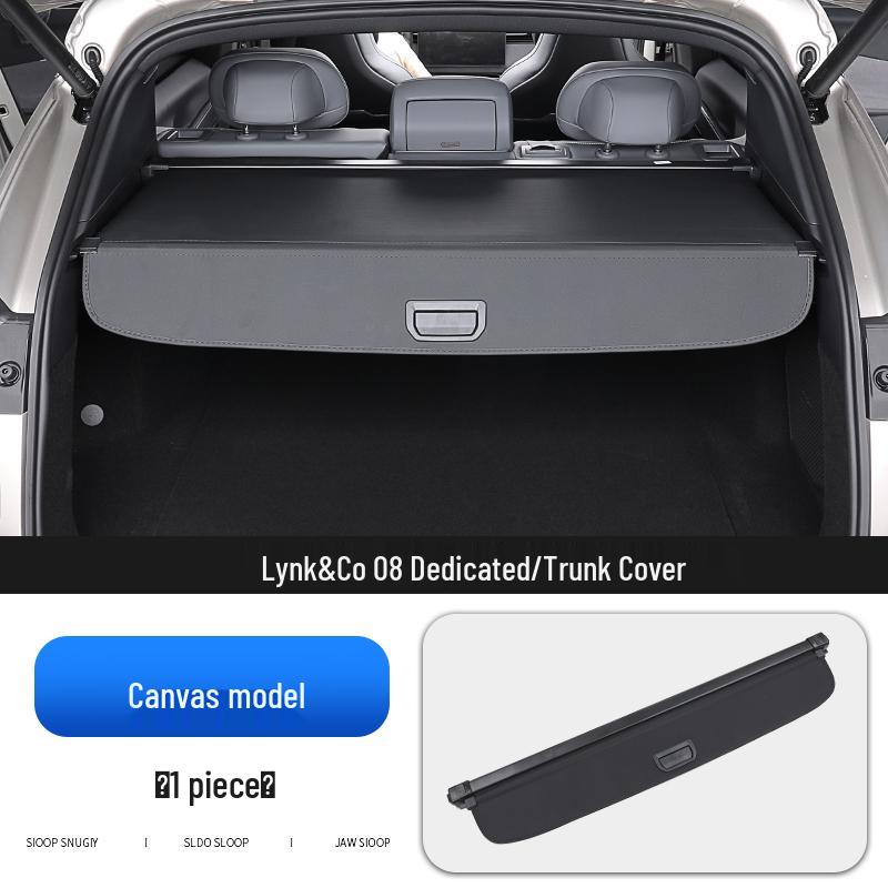 Lynk & Co 08 Rear Retractable Trunk Cover for Modified Partition