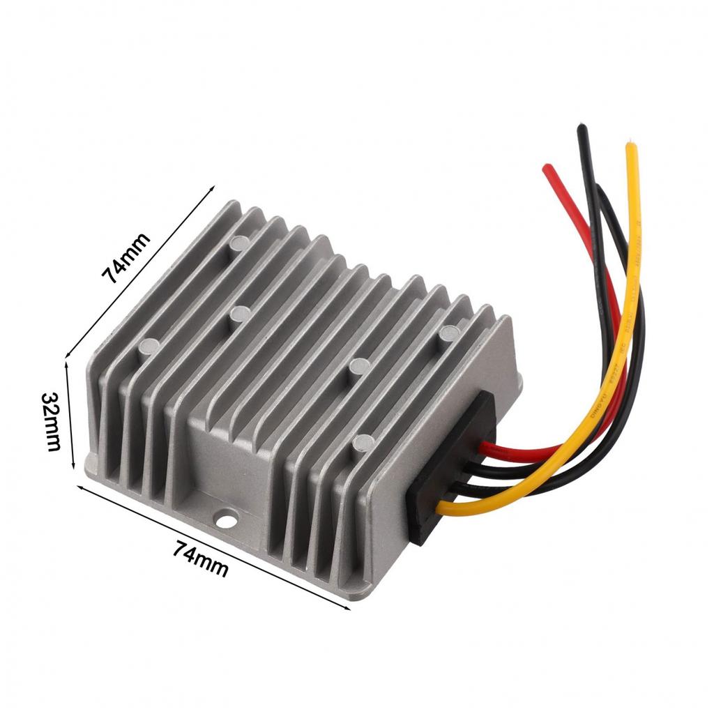 120W Output Power Car Power Supply DC Voltage Converter Heat Dissipation