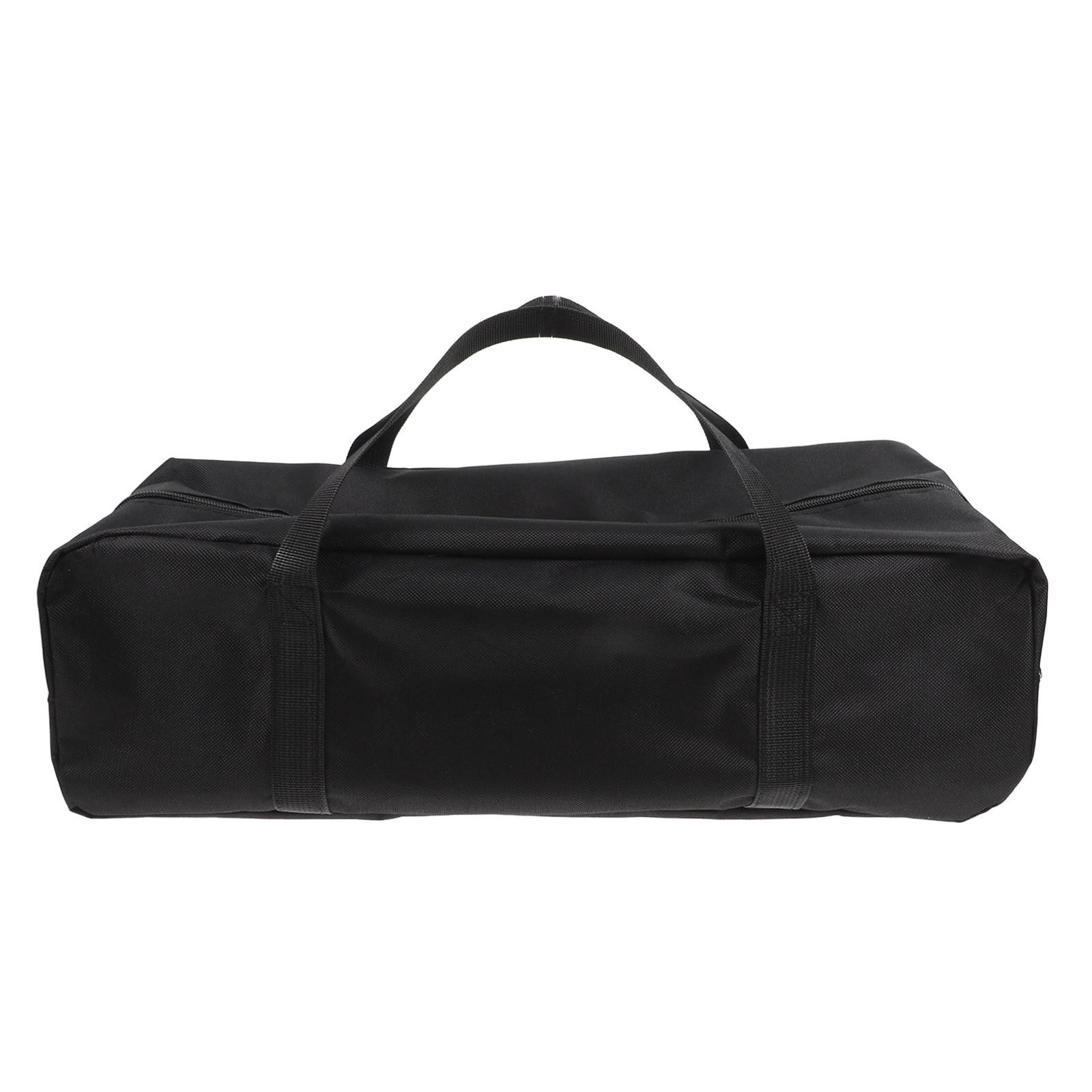 

Oxford Cloth Heavy Duty Bbq Tool Storage Bag Portable Grill Utensil Organizer Zipper Outdoor Camping Kitchenware Storage 45X17X14CM