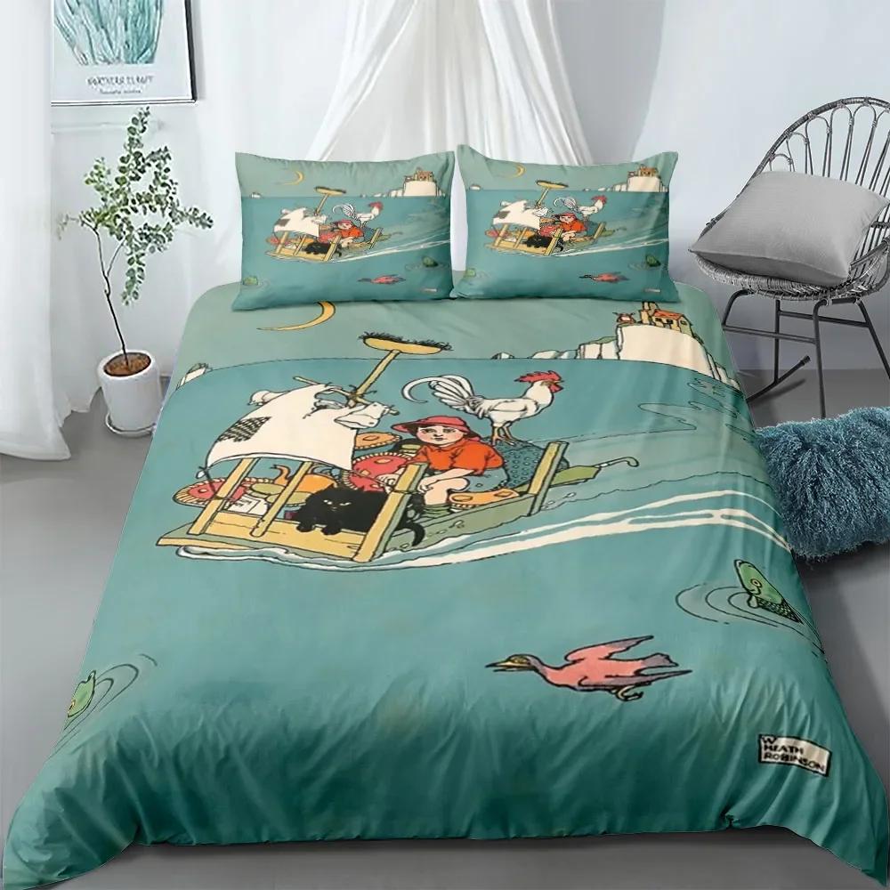 Last Kids On the Earth Duvet Cover Set Without Sheet King Queen Double Full Twin Single Size Bed Linen Set
