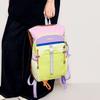 Schultasche Nischendesign Reisetasche Damen Dopamin Kontrastfarbe Leichter Rucksack Outdoor Wanderrucksack Sporttasche