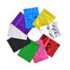 10/30PCS Colorful Home Storage Organization Heat Seal Aluminum Foil Bags Glossy Storage Bags