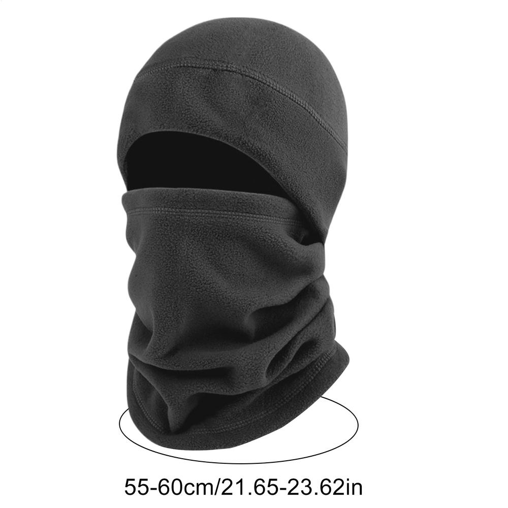 

Winter Beanie Hat Scarf Set Windproof Snow Protection Fleece Scarf Face Masque For Snowboarding Commuting Hiking Ice skating
