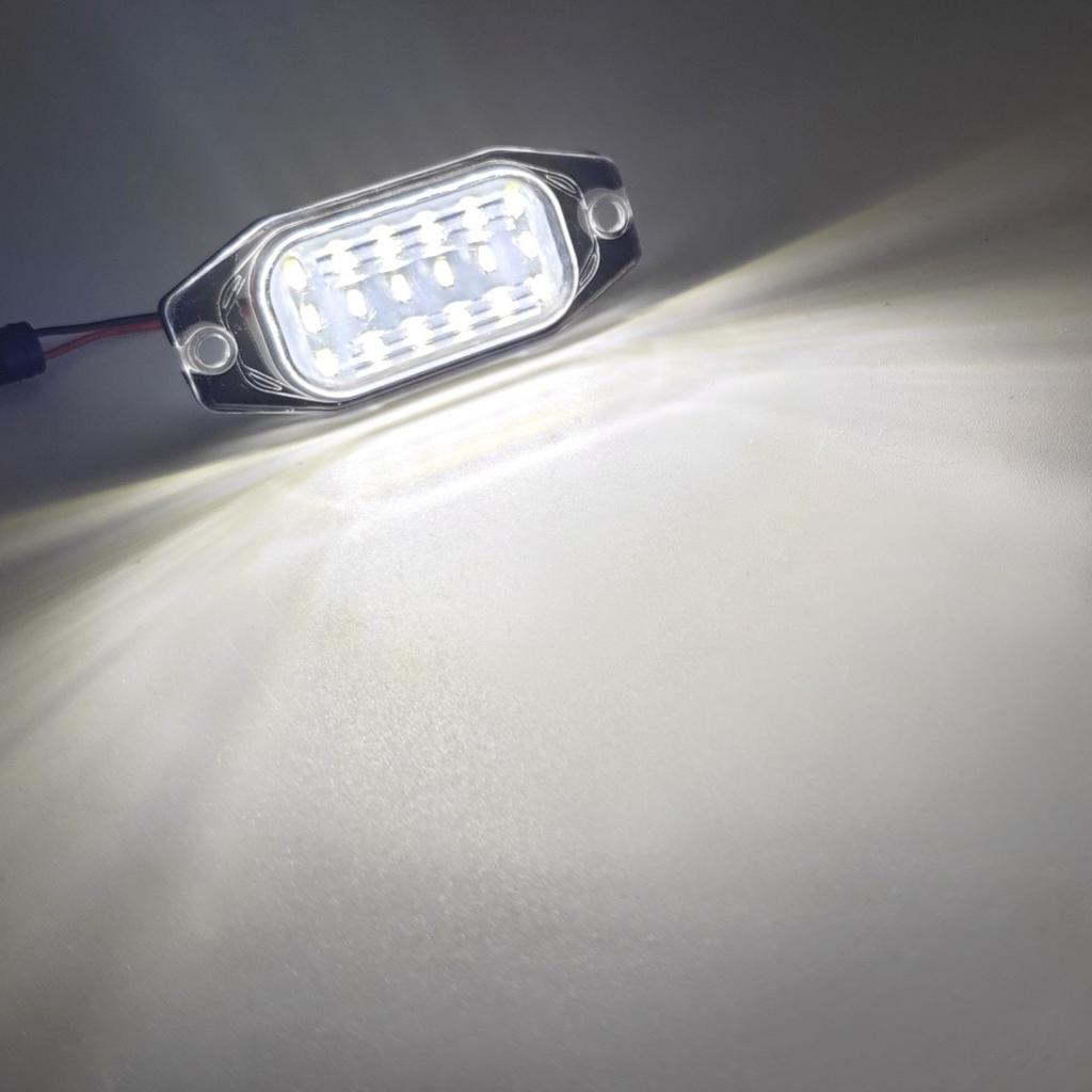 LED License Plate Lights 500lm, Compatible with Toyota, Lexus - 2 Pcs Off-Road
