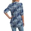 YYFS Women's Fashion Casual Summer Spring 1/2 Sleeves V-Neck Blouses & Shirts