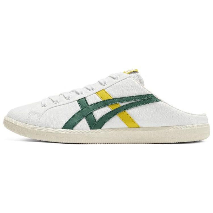 

Onitsuka Tiger DD Trainer Sabot Fabric Sports Slip Resistant Durable Low Top Lifestyle Casual Shoes Unisex sneaker White Yellow Green 1183B769-109 37