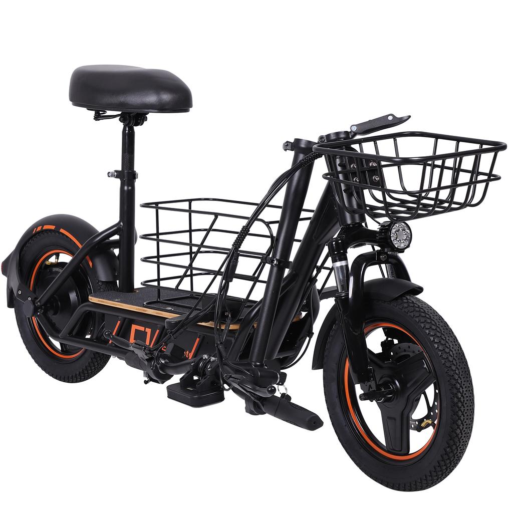 FREEBOY US UK ES Stock Long Range 36V 10Ah E Scooter Adult Commuter Powerful High Speed Electric Scooter for Food Delivery