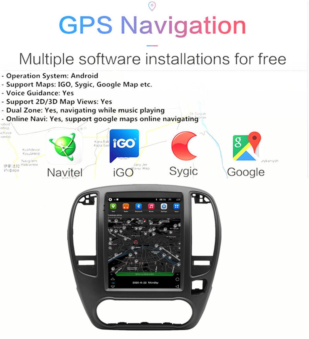 

Nissan Sylphy navigation all-in-one machine 06-11-9.7 inch standard with built-in CP
