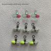 Rolling Design 3-Way Fishing Swivels Luminous Feature T-Shape Swivels  Outdoor Sports
