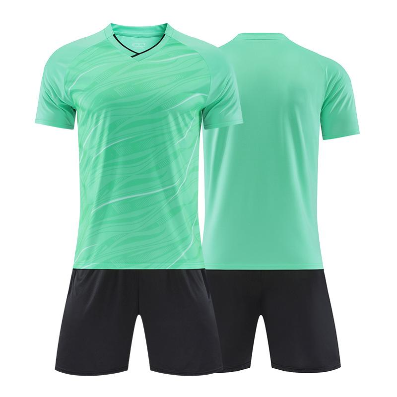 Football Jersey Set Men's Team Jersey Football Clothing Training Jersey Adult Children's Team Game Jersey Four Seasons