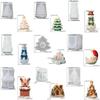 Silicone Christmas Ornament Mold Multi-purpose Epoxy Resin Plaster Mold  Gift Making