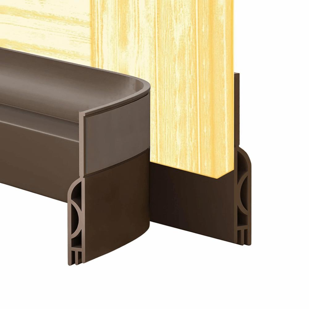 Self-adhesive Door Bottom Sealing Strip Soundproof Weather Stripping Draught Excluder Living Room