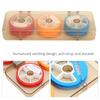 Silicone Fishing Line Storage Holders 6?Axis Colorful Fishing Line Winding Board Spool
