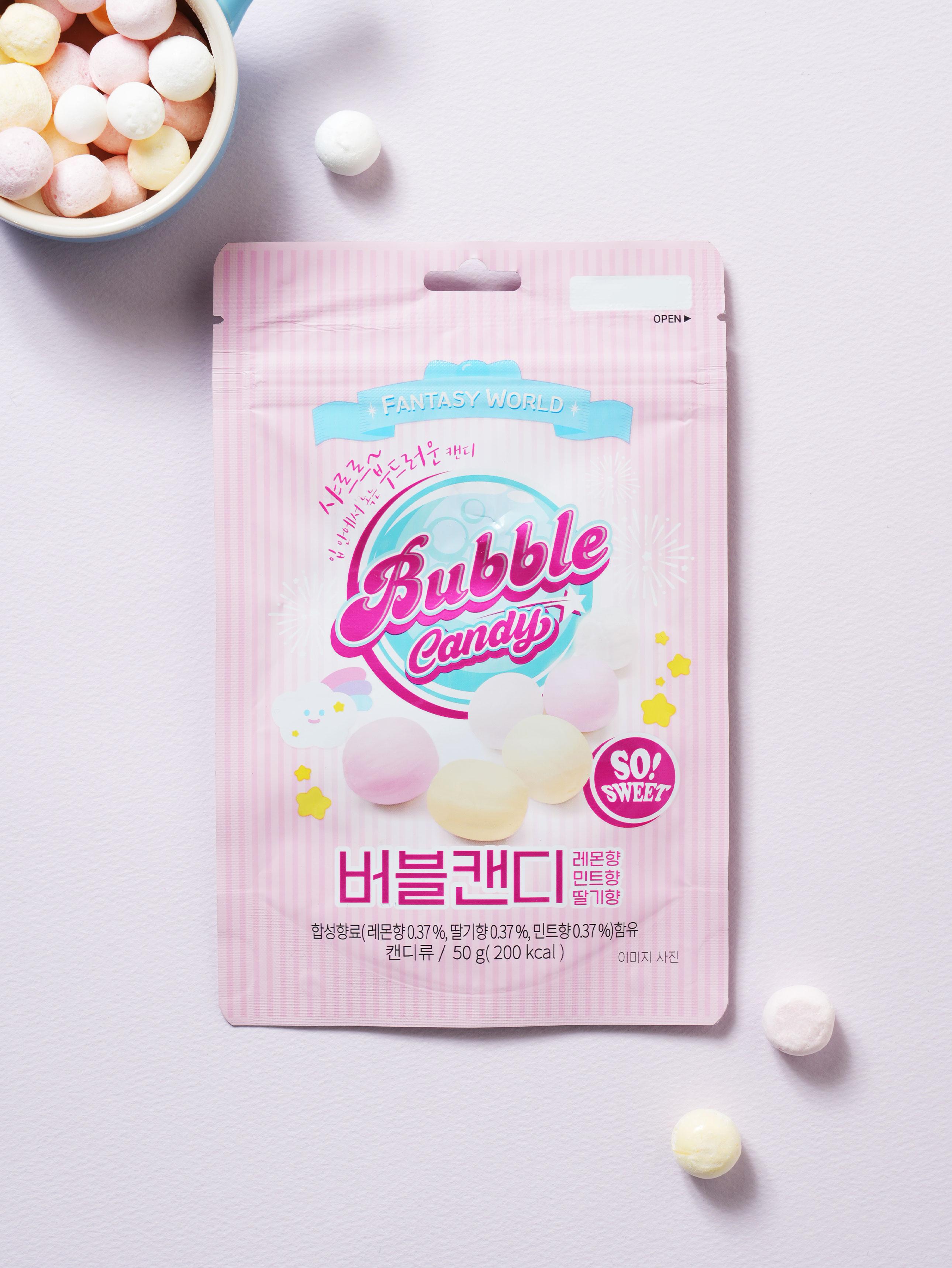 Bubble Candy 50g Bag 1ea