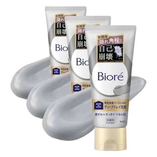 Biore Ouchi de Esthe Deep Clay Cleanser 180g Poren Mitesser Porenschmutz Talg Reinigungsschaum ( 3)