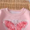 Kids Casual Long-Sleeve Set, Comfortable Daily Wear Outfits
