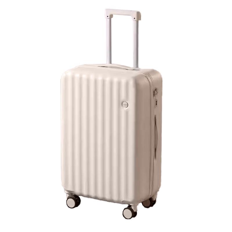 OCEANIA ROO Striped Hardshell Carry-On Suitcase