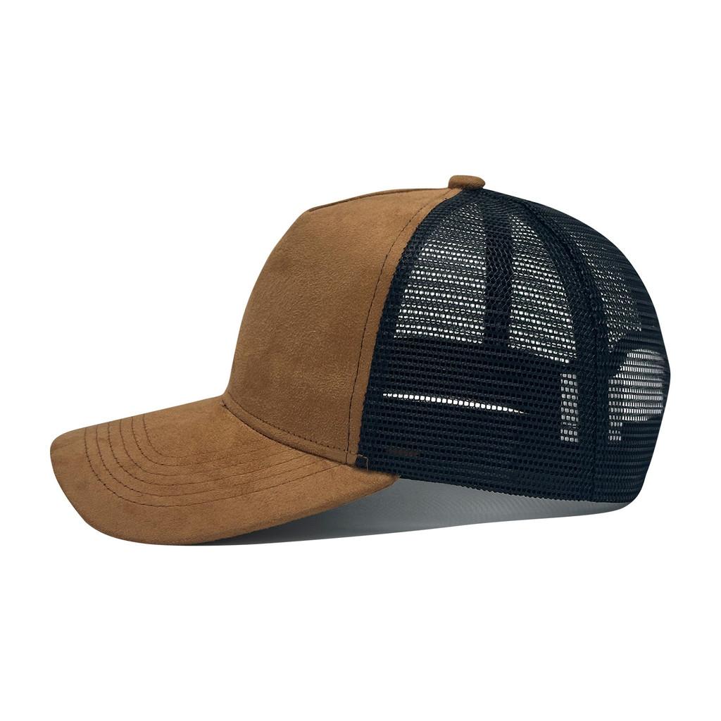 Baseball Cap Men Summer Breathable Mesh Sun Hat With Extended Brim For Casual Outdoor Use
