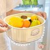 Qiwei Dual-Layer Vegetable & Fruit Draining Basket