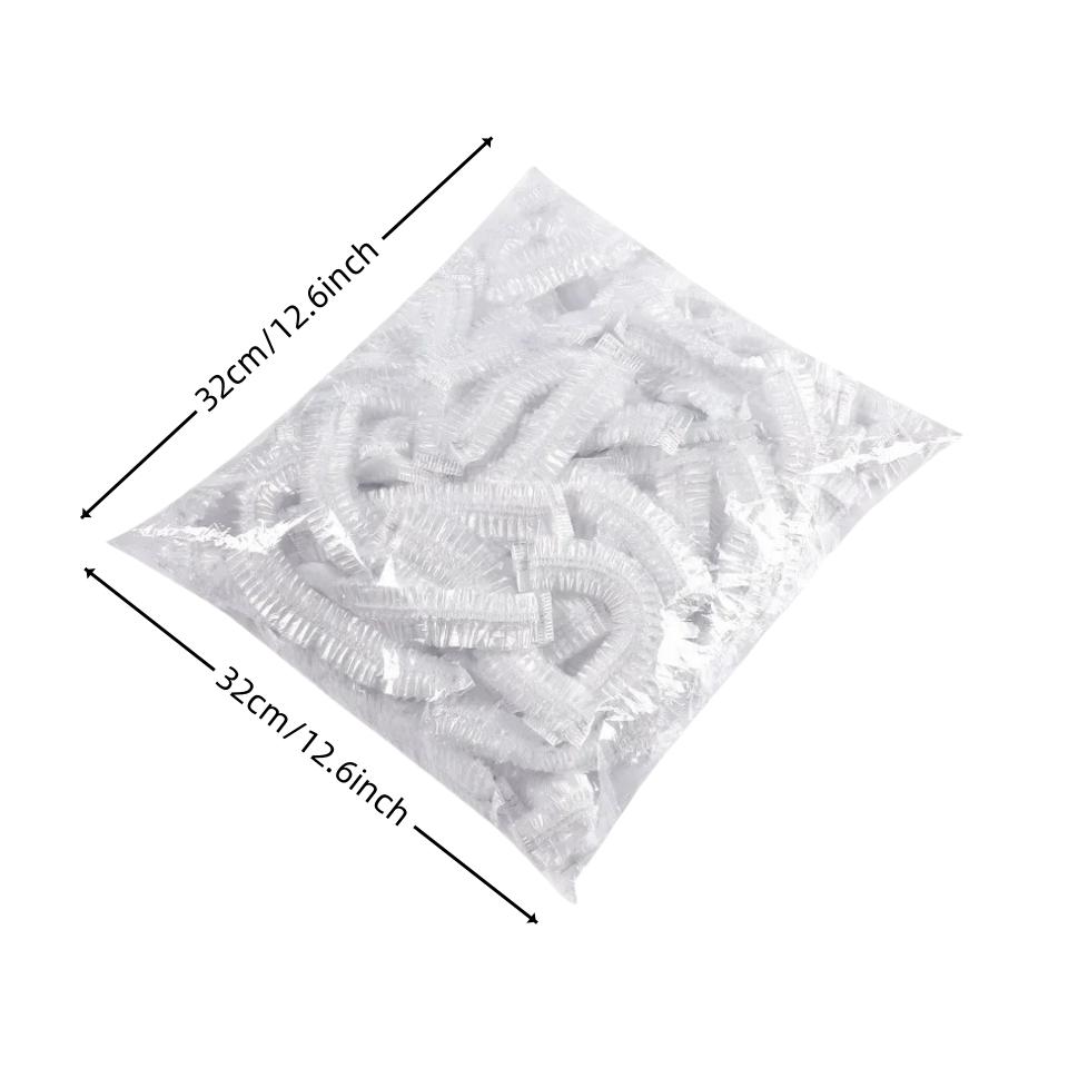 500Pcs, Disposable Food Preservation Film Cover,  Purpose Disposable Shrink Bag Disposable Shoe Cover  Preservation Film,Food Preservation Cover