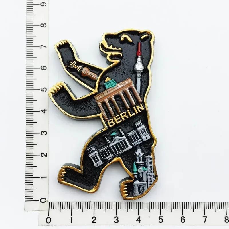 Germany Fridge Magnets Cuckoo Clock Mug Berlin Munich Dresden Frankfurt Freiburg Neuschwanstein Refrigerator Magnets Sticker