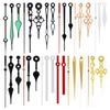 12 Sets Of Pointers Wall Clocks DIY Clocks DIY Accessories Metal Clock Hand Kit: 12 Pairs Of Clock Movement Repair Parts