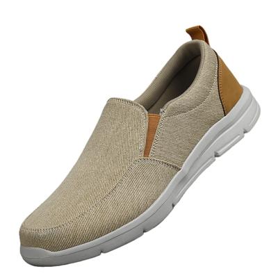 Men Shoes Summer Canvas Shoes Breathable Comfortable Outdoor Slip On Casual Walking Sneakers Classic Loafers for Men