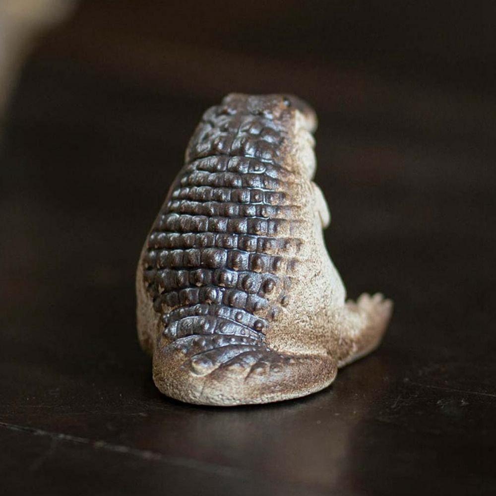 Small Zisha Small Crocodile Cute Crocodile Tea Pet Tea Pet Ornament   Home Decor