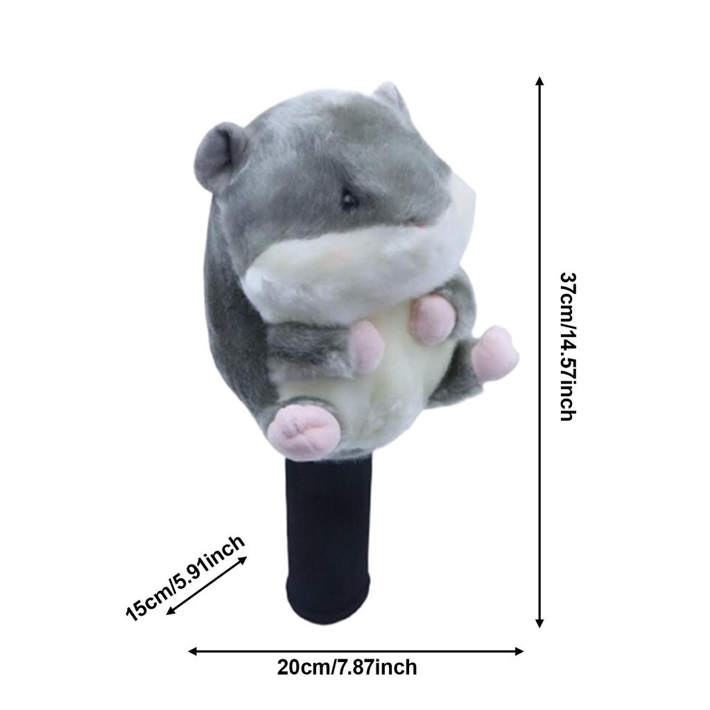 Soft Animal Golf Club Head Cover Anti Scratch Adorable Funny Golf Headcover for Universal Driver Protection