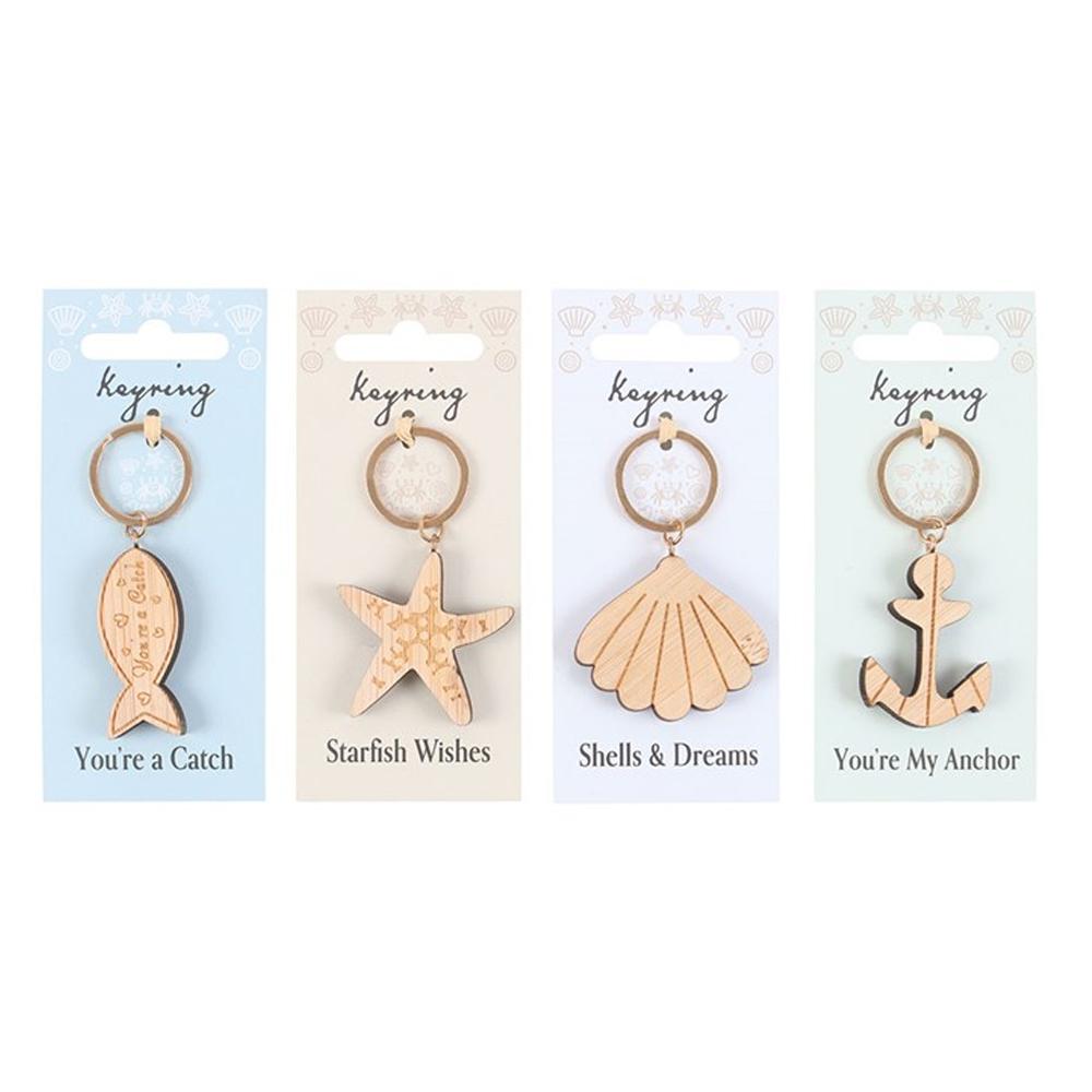 Something Different Drift Away Nautical Keyring (Pack of 24)