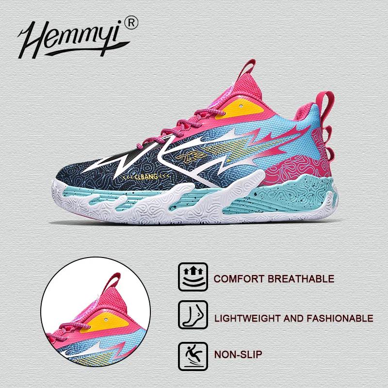 Dámské basketbalové boty Pánské prodyšné pohodlné Pánské designové tenisky Tréninkové Venkovní sporty Basketbalové tenisky Zapatos